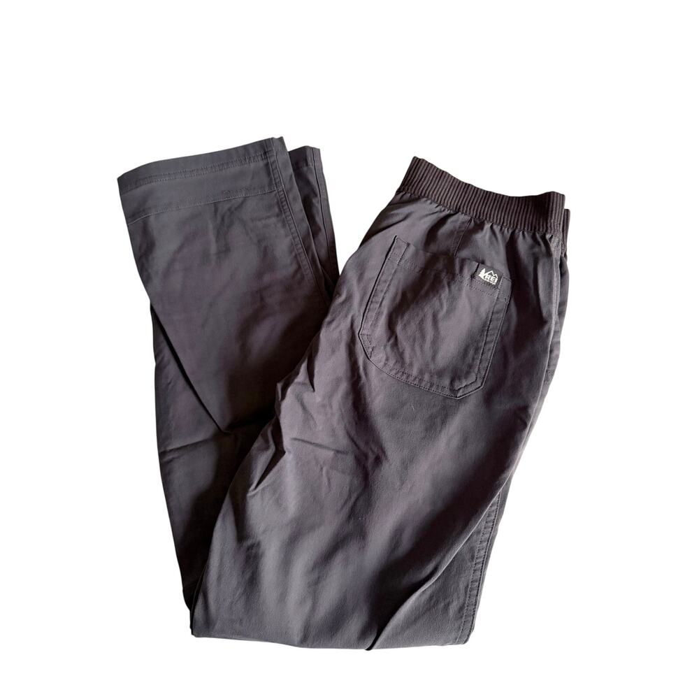 REI Co-op Boys Gray Stretch Hiking Trail Pants Size Large 14-16 Outdoor - Picture 2 of 8